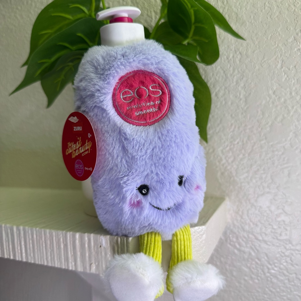 Eos Plush Vanilla Cashmere Plushie Limited Holiday Edition Shea Purple Target